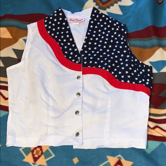 Real Savage Tops - Real Savage Women’s Vintage American Vest